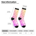 thumbnail image 4 of Goofa Fish Scale Printed Men's Crew Socks, Soft Durable Breathable Moisture-Wicking with Odor Control Cotton socks, 4 of 9