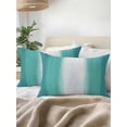 thumbnail image 2 of Outdoor Pillows Waterproof, Turquoise Ombre Throw Pillows with Inserts Included, Modern Farmhouse Gradients Art Indoor Outdoor Decorative Lumbar Pillow for Bed/Couch/Patio 12"x20", 1Pcs, 2 of 8