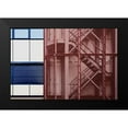 thumbnail image 2 of Van Maastricht, Henk 24x17 Black Modern Framed Museum Art Print Titled - The Fire Escape, 2 of 5