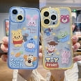 thumbnail image 3 of Funda Para Samsung Galaxy A03 A03S A02S A21S A20S A10S A22 A31 A32 A02 M02 A11 M11 A12 M12 A52 A52S A72 A51 A71 A50 A50S 4G 5G Suave Lente Protector Caso Motivo Oso Fresa Conejo, 3 of 4