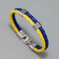 thumbnail image 4 of Pulsera Azul Pulsera Amarilla Bandera Ucraniana Color Pulsera Joyería JM, 4 of 5