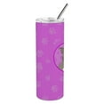 thumbnail image 2 of Carolines Treasures WDK1366TBL20 Pit Bull Blue Design1 Stainless Steel 20 oz Skinny Tumbler Pink 20 oz multicolor, 2 of 4
