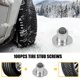 thumbnail image 2 of Tacos antideslizantes para coches, motos, bicicletas, suelas de zapatos, pinchos para nieve, complementos de seguridad, nueva colección invierno, N64. zhangyuxiang LED, 2 of 2