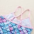 thumbnail image 6 of Girls One Piece Swimsuits Hawaiian Ruffle Swimwear Quick Dry Beach Bathing Suit Little Kids Cute Swimwear, 6 of 7