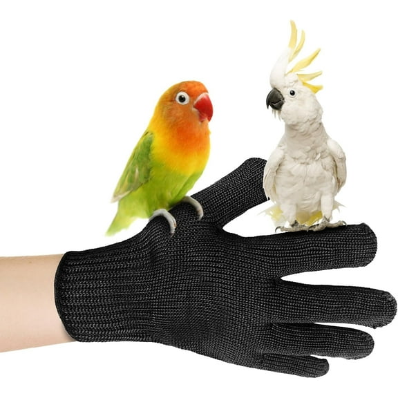 Bird Training Anti-Bite Gloves, Bite Proof Gloves, Small Animal Handling Chewing Protective for Small Animal Pet