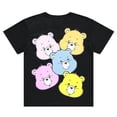 thumbnail image 3 of Care Bears Women's Shirt, Graphic Print Cheer Friend Care Bears T-shirt Black – M, 3 of 5