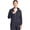 Pewter, variant on Scrub Jackets for Woman Cropped Warm Up Jacket with 2 Pockets, Moisture Wicking Fabric & 360° Stretch - MC303, L, Royal
