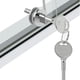 thumbnail image 1 of 1set Sliding Glass Door Lock With Key, Showcase With Chrome Finish Security Slide Case Proof Safety Cabinet Glass Doors Lock, 1 of 10