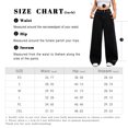 thumbnail image 4 of Mrmall Women'S Wide Leg Jeans Loose Drape Floor-Length Casual Denim Pants Everyday Basic Pants, 4 of 6