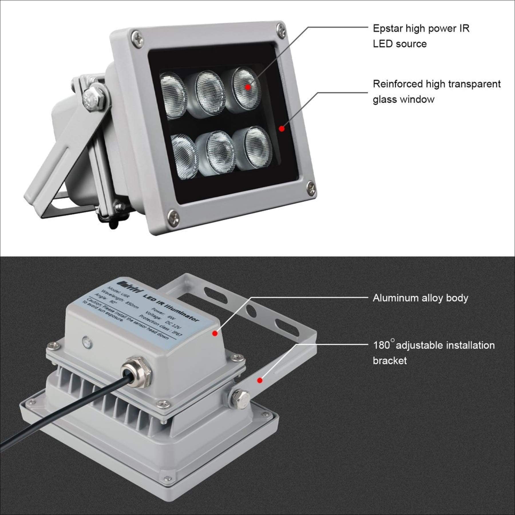 Ivation Emergency Lights for Home 6-LED Light & Torch - Handheld Power –  Ivation Products