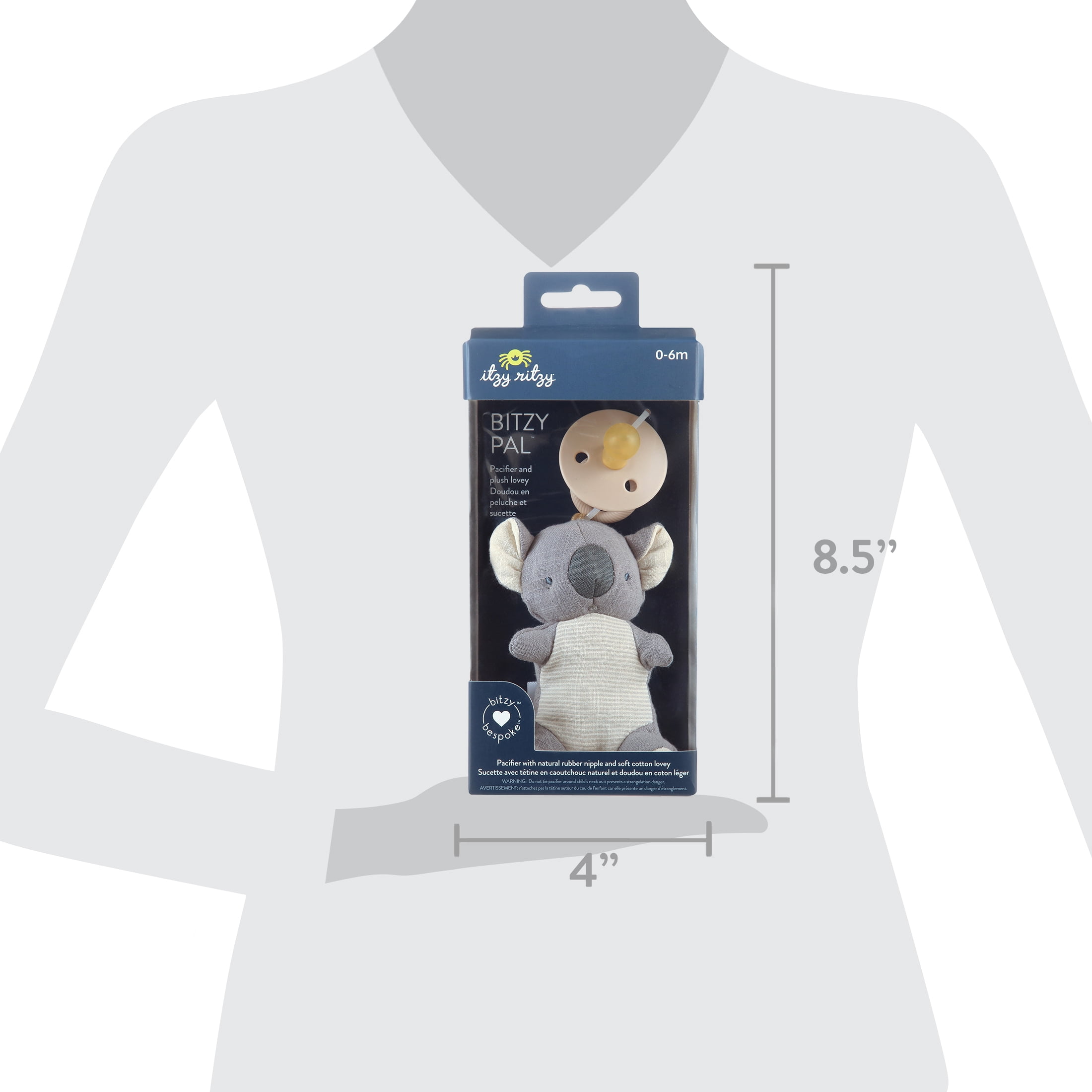Itzy Ritzy Bitzy Bespoke Pacifier Pal - Koala
