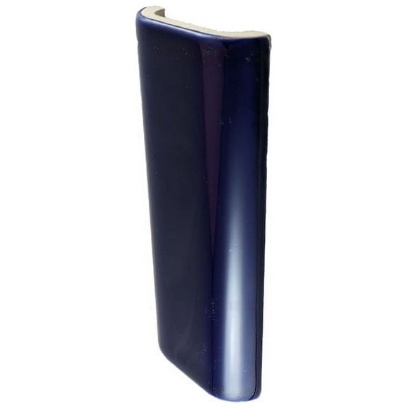 Double Bullnose Cap Tile (Cobalt) for swimming pools