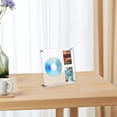 thumbnail image 3 of KAKOWELY Cd Frame Cd Frame Kpop Photocard Holder Cd Display Clear Cd Frame Display Photocard Holder Acrylic Cd Stand Rack For Tabletop9.06"X9.06"X0.2", 3 of 5
