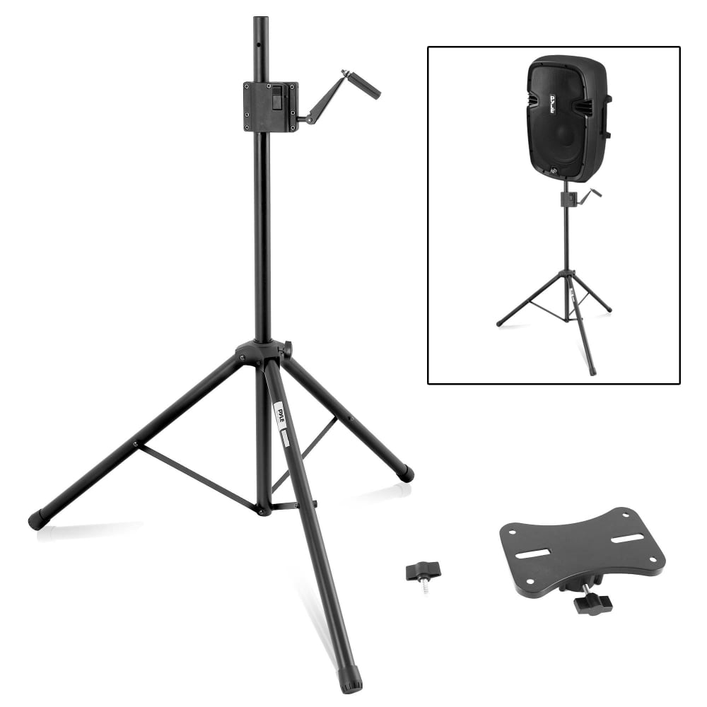 Pyle PLPTS77 0.4’’ Height Range Adjustable Speaker Stand Heavyduty