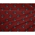 thumbnail image 4 of oneOone Tissu Polyester Lycra Tissu à Imprimé Cachemire en Blocs BTY 56 Pouces de Large, 4 of 4