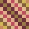 thumbnail image 1 of Ahgly Company Machine Washable Indoor Square Transitional Orange Area Rugs, 4' Square, 1 of 7