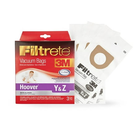 - 3M Filtrete Hoover Y & Z Vacuum Bag, 3 Pack