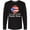 AB-Black, variant on Inktastic I'm So Cute, I Must Be Puerto Rican Sunflower Puerto Rico Long Sleeve T-Shirt