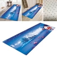 thumbnail image 4 of Alfombra de navideña Alfombrilla antideslizante para cocina Comedor Navidad invierno Gloria alfombras de puerta exterior entrada nueva, 4 of 9