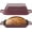 Magenta, variant on Flavehc Oval Cast Iron Dutch Oven for Bread Baking 12x8 Inch Pre-Seasoned Bread Pan with Lid 6QT Cast Iron Bread Dutch Oven for Sourdough