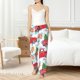 thumbnail image 4 of Fotbe Watercolor Red Truck And Fir Tree Pantalones de Pijama para Mujer, Pantalones de Dormir, Pantalones Pj con Cordón y Bolsillos-Large, 4 of 6