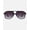 Black, variant on Unisex Aviator Sunglasses | Kingston