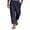 Navy, variant on Men's Casual Summer Pants Loose Fit Comfortable Lightweight Breathable Trousers for Daily Wear Leisure Activities Yoga Beach Men's Grey Dress Pants Oversized Big and Tall