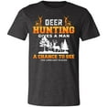 thumbnail image 2 of Deer Hunting Chance Hunter T-Shirt, 2 of 4