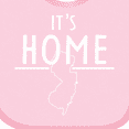 thumbnail image 4 of Inktastic It's Home- State of New Jersey Outline Boys or Girls Baby Bib, 4 of 4