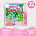 thumbnail image 4 of Girl Dinosaur Birthday Party Supplies Tableware Classic Set for 24 Guests, 4 of 8