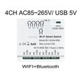 thumbnail image 3 of 4CH WiFi Smart Switch 85-265V USB 5V 2.4G WiFi Smartlife MóDulo de AutomatizacióN del Hogar para IFTT Alexa Google Home, 3 of 5