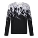 thumbnail image 3 of ICHUANYI Clearance Men's Long Sleeve Round Neck Print Color Fashion Casual T-Shirt Long Sleeve Top(Gray, XXXL) Ichuanyi Ichuanyi, 3 of 7