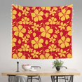 thumbnail image 2 of Yiaed Red Vintage Flowers Print Tapestry for Bedroom,Tapestry Wall Tapestries, Tapestry Aesthetic for Living Room Dorm Room 51" X 60", 2 of 6