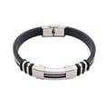 thumbnail image 2 of Openpig Clearance Negative Bracelet, Men's Titanium Steel Bracelet，The Wristband Emits Negative Body's Energy Channels To Circulation., 2 of 3