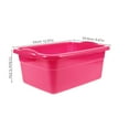 thumbnail image 6 of Dish Tubs Rectangular Wash Basin Hand Plastic Kitchen Storage Bathroom Sink Spa, 6 of 6