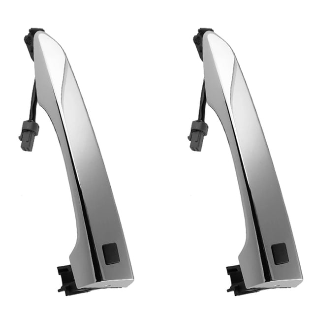 2X 82651D3710 Manija de Llave Inteligente de la Puerta Delantera Izquierda Cromada para Exterior Compatible con 2016 2017 2018 2019