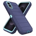 thumbnail image 3 of Compatible with Samsung Galaxy S25 Edge 5G Phone Case Hybrid Rugged Shockproof Hard Protective Drop Proof Full Body Heavy Duty Mobile Cell Cover for S25Edge 25S S 25 25Edge 6.66 2025 Women Men Blue, 3 of 7