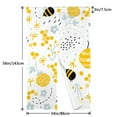 thumbnail image 3 of XMXY Japanese Doorway Curtain Noren, Funny Bees Watercolor Flowers Door Closet Curtain Panel, Room Dividers Privacy Tapestry, 34 x 56 Inches, 3 of 7