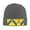 Deep Heather, variant on Bosnian Map Flag Winter Beanie Hats for Men Women Warm Cozy Knitted Cuffed Skull Cap Gray