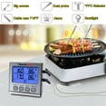 thumbnail image 3 of ThermoPro TP17 Dual Probe Cooking Meat Thermometer Large LCD Backlight Food Grill Thermometer with Timer Mode for Smoker Kitchen Oven BBQ, 3 of 7