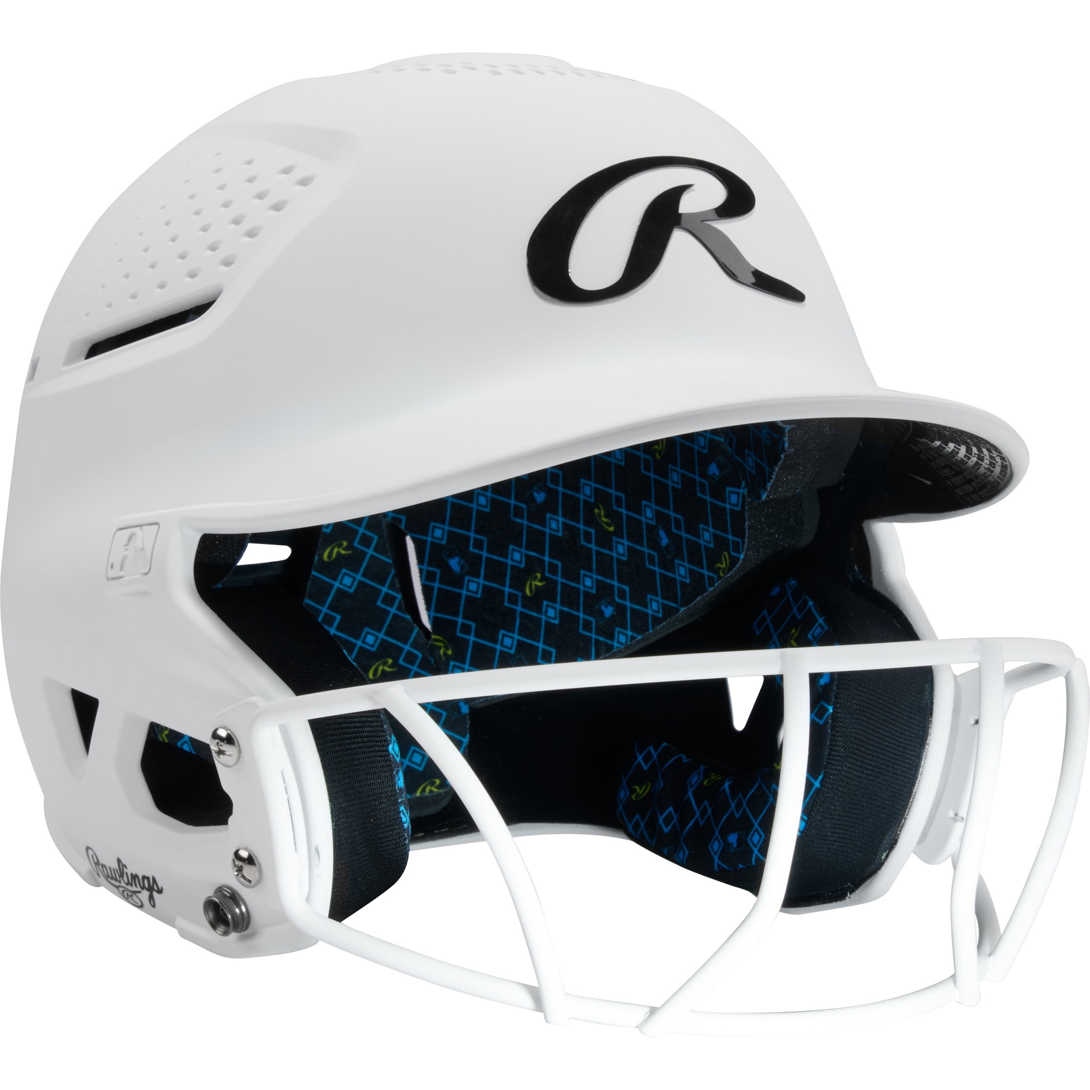 (8 pack) Rawlings RX2 Softball Batting Helmet with Face Mask | NOCSAE Certified