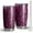 Purple Christmas Star, variant on 20oz Tumblers Red and Brown Christmas Pattern Stainless Steel Vacuum Insulated Double Wall Travel Tumbler Cups Mug with Lid and Straw,Cleaning Brush for Cold & Hot Drinks