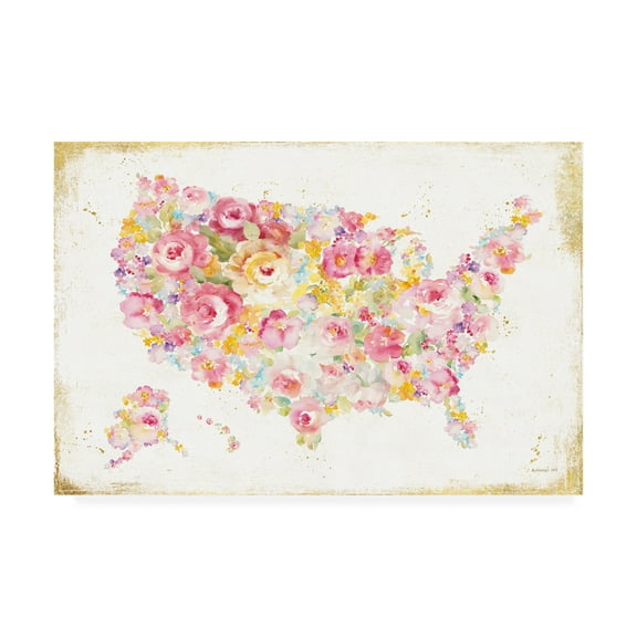 Trademark Fine Art 'Midsummer USA' Canvas Art by Danhui Nai