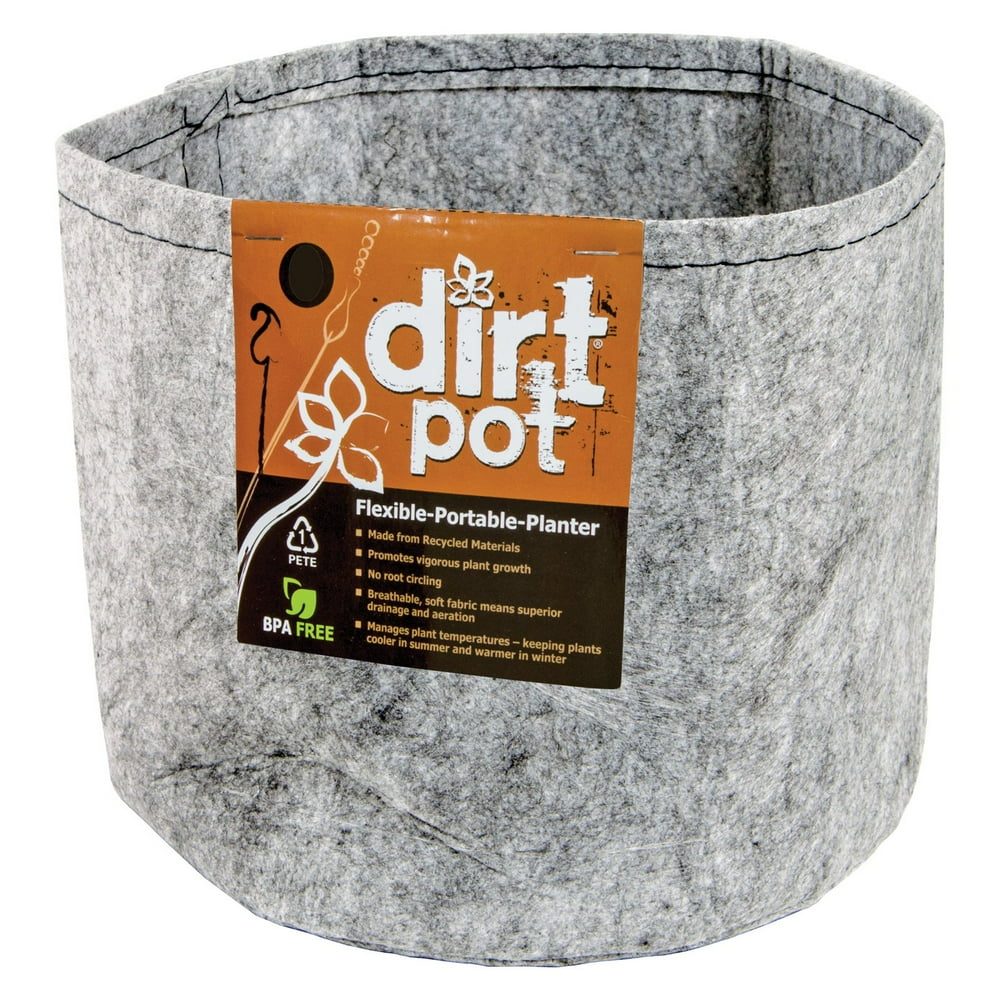 Hydrofarm Dirt Pot Without Handle