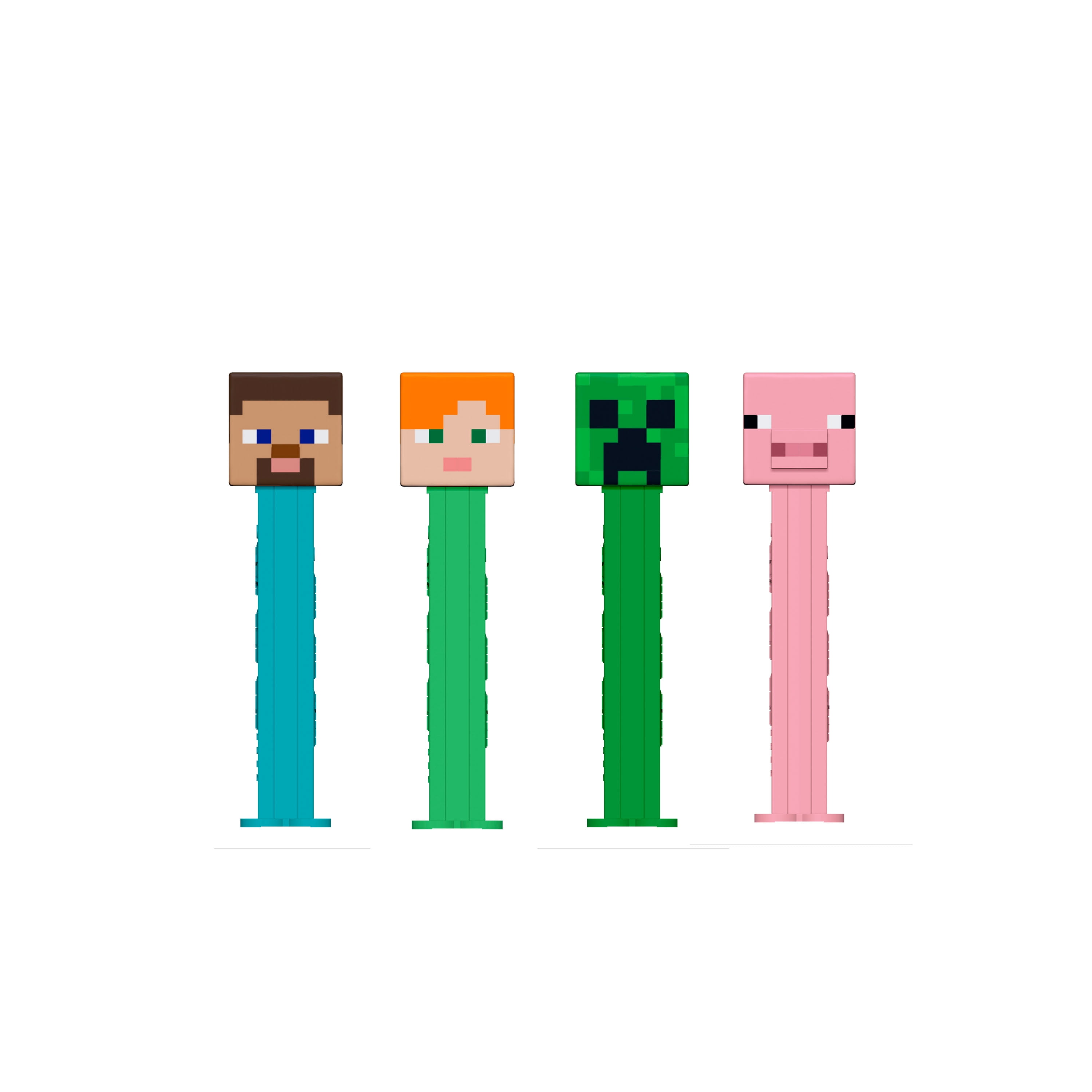 PEZ Minecraft PEZ Party Pack, 12 Pack - Each Individually Wrapped, 6.96 oz.