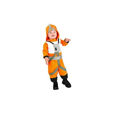 Onceuponasale 3T-4T Star Wars X-Wing Fighter Pilot Toddler Costume Dress Up Play Halloween