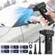 thumbnail image 1 of Sopladora de nieve 110000 Pulverizador de aire eléctrico portátil | Motor de alta velocidad a 110.000 RPM, presión de 160g, viento de 40 m/s, batería de 4000 mAh, luz LED | Limpieza de coches con, 1 of 7