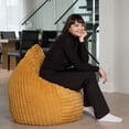 thumbnail image 2 of Beanbag Raya Mustard 27"x43", 2 of 4