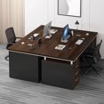 thumbnail image 2 of Mobile Workbench Office Desks Storage Living Room Drawers Luxury Office Desks Multifunctional Bureau Scrivania Room Furnitures My Lux Decor Round, 2 of 29