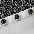thumbnail image 4 of Feelyou Damask Blackout Curtains Set of 2 (52x84 Each), Black Dragonfly Window Curtains, 4 of 6